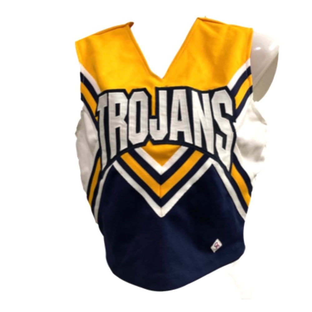 Trojans cheerleader top small